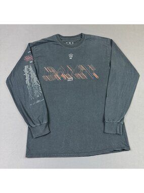 Rare Vintage Y2K Kendrick Lamar Damn Tour Concert Promo Sun Fade Long Sleeve T